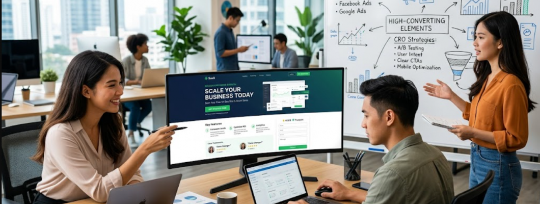 High-Converting Landing Pages for Paid Traffic