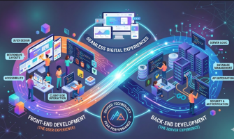 Creating Seamless Digital Experiences with Front-End & Back-End Development