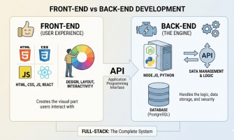 Front-End vs Back-End Development: Differences, Tools & Career Guide